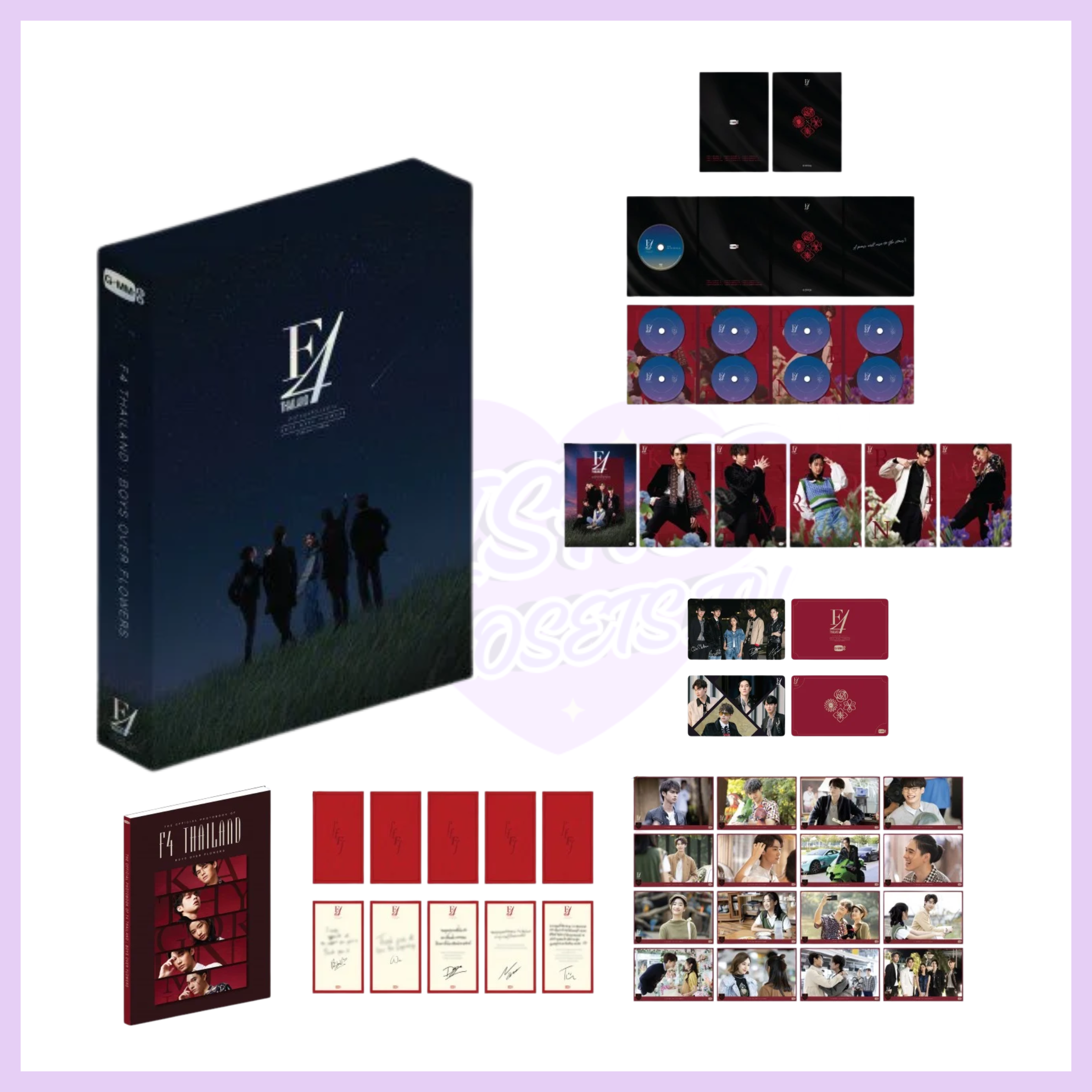 DVD BOXSET F4 THAILAND BOYS OVER FLOWERS