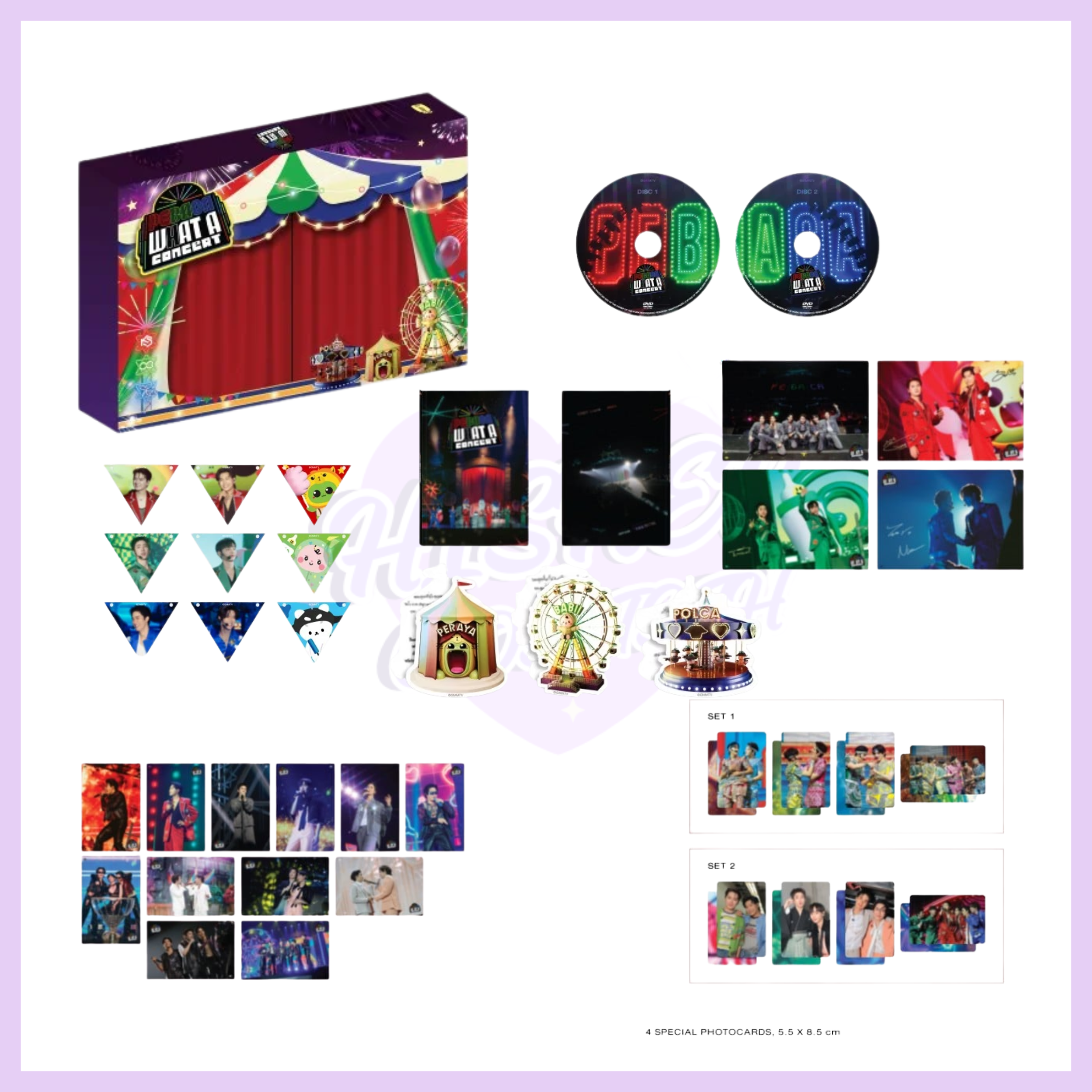 DVD BOXSET PEBACA WHAT A CONCERT
