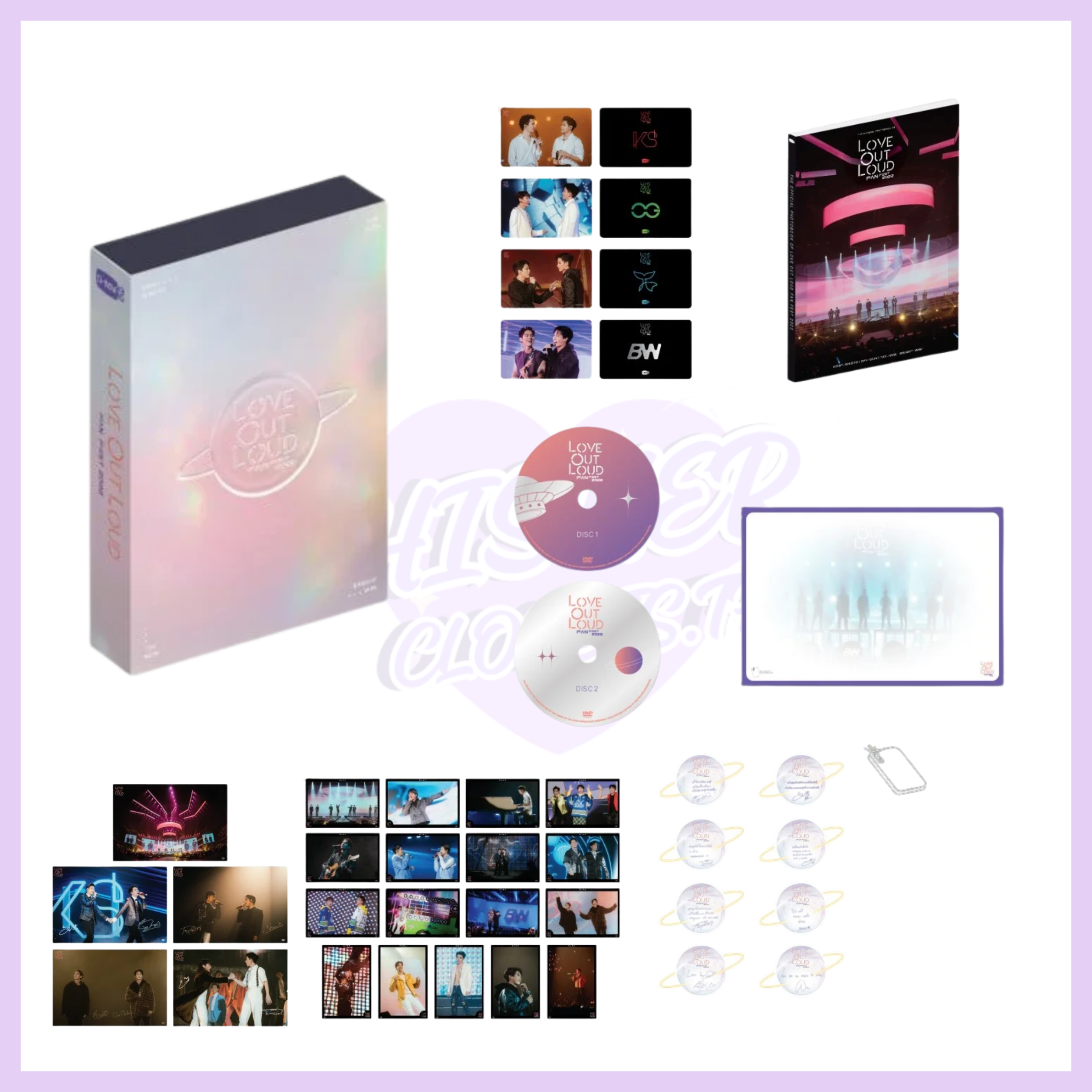 DVD BOXSET LOVE OUT LOUD FAN FEST 2022