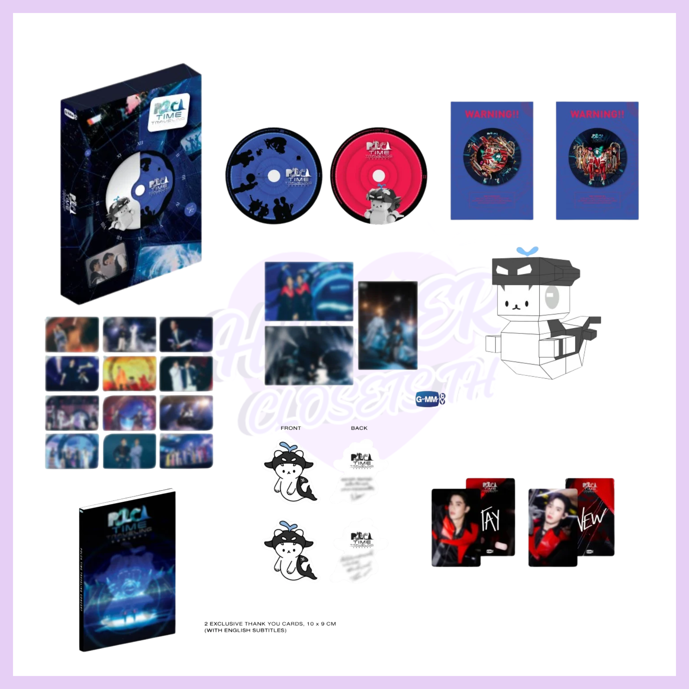 DVD BOXSET POLCA TIME TRAVELING CONCERT