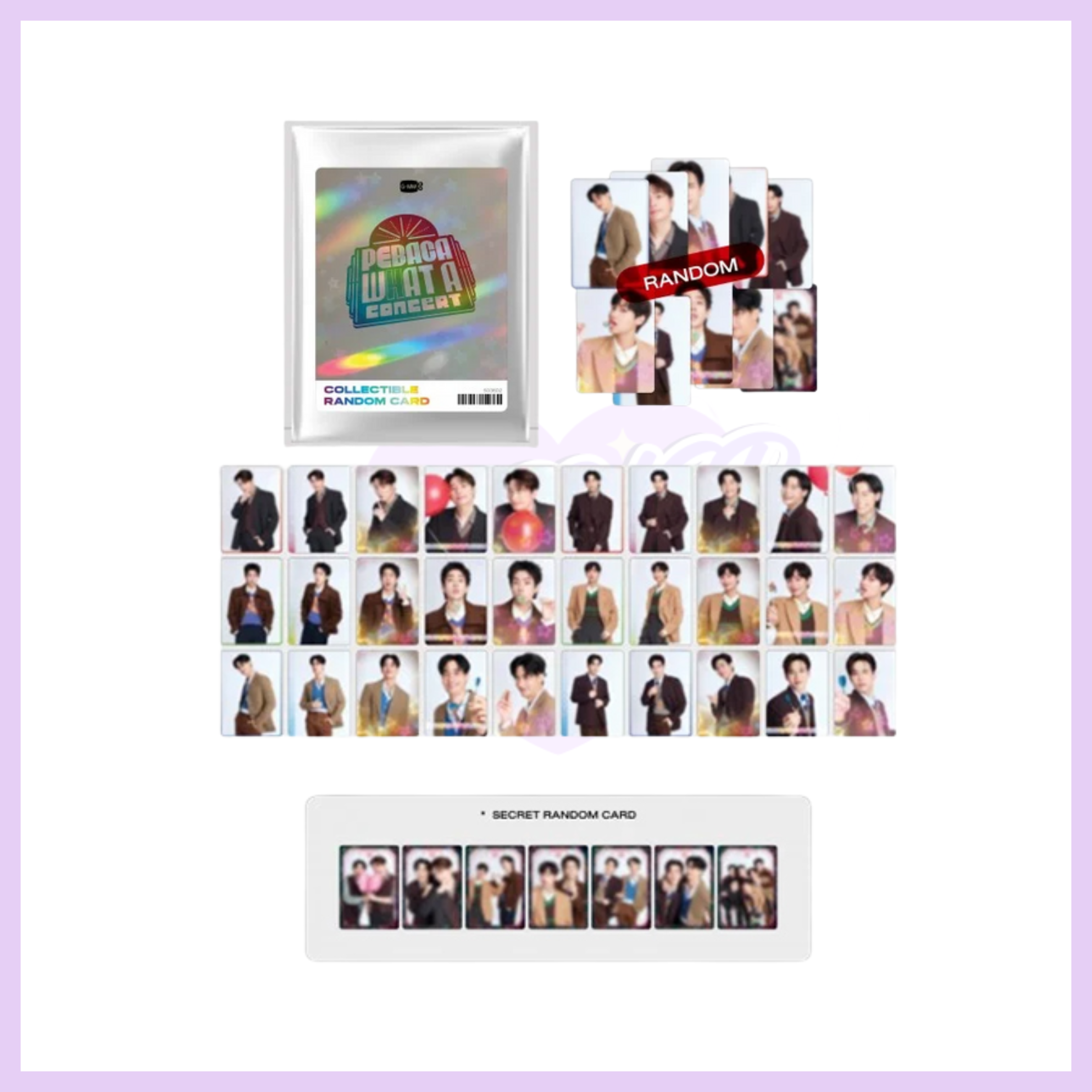 PEBACA WHAT A CONCERT RANDOM CARD