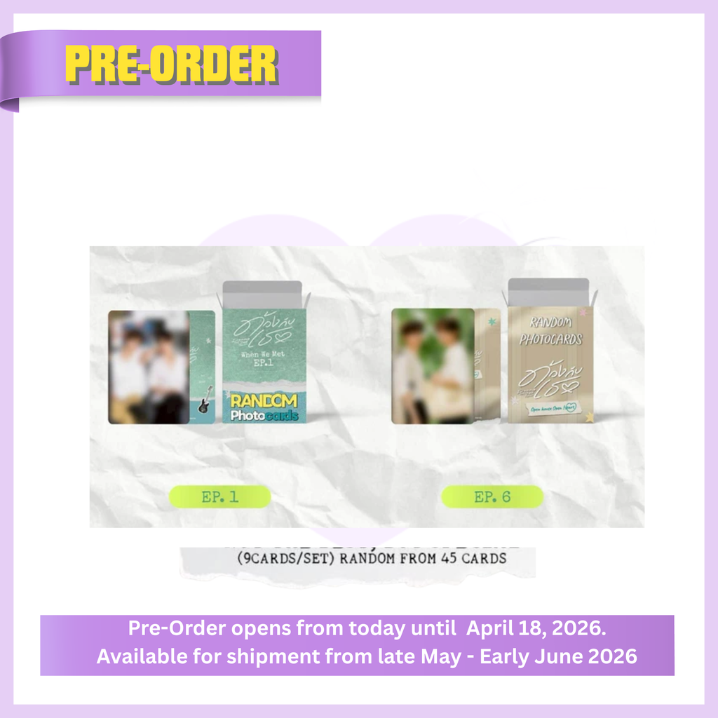 DUANG WITH YOU EP.1 / EP.6 RANDOM PHOTOCARD