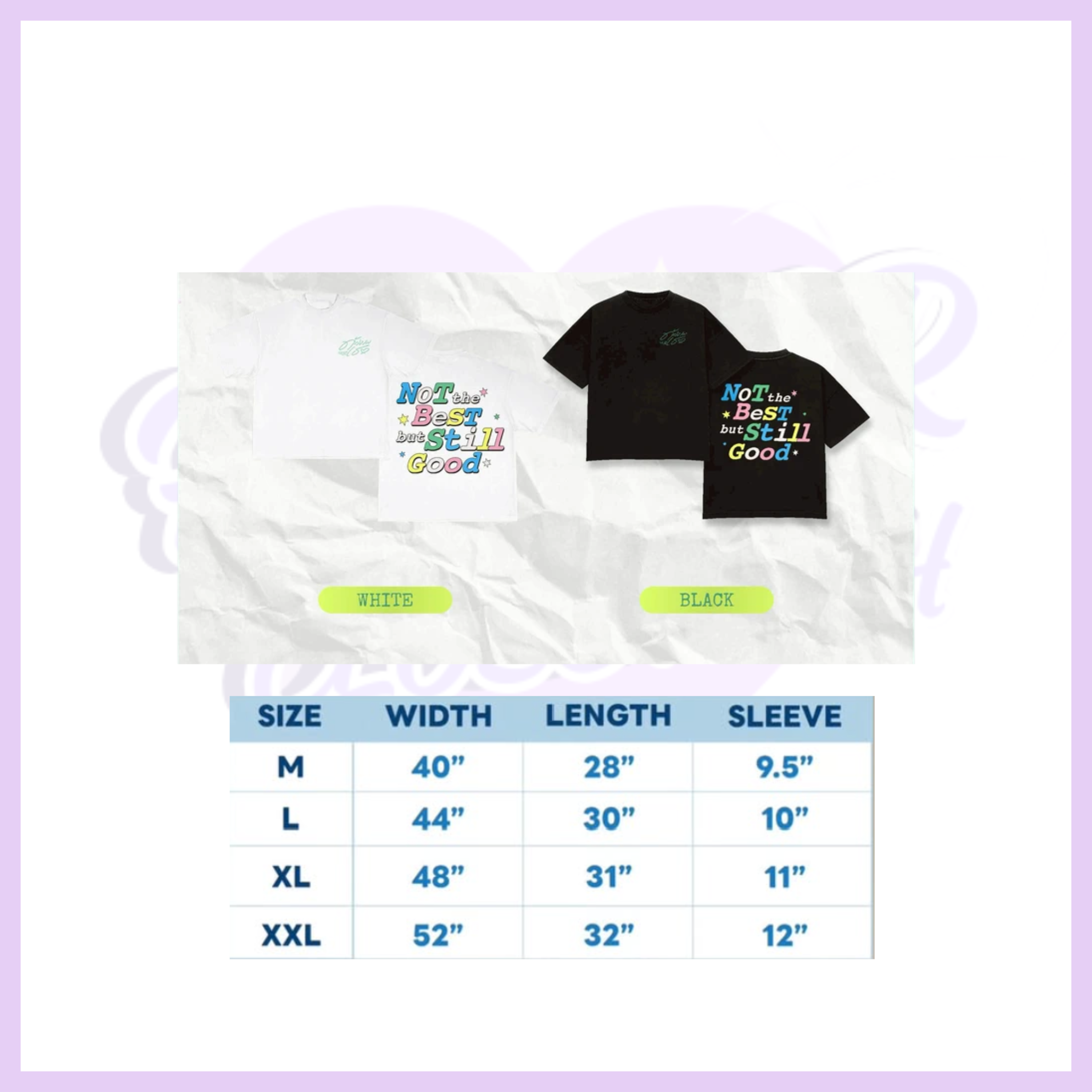 DUANG WITH YOU NOT THE BEST BUT STILL GOOD TEE