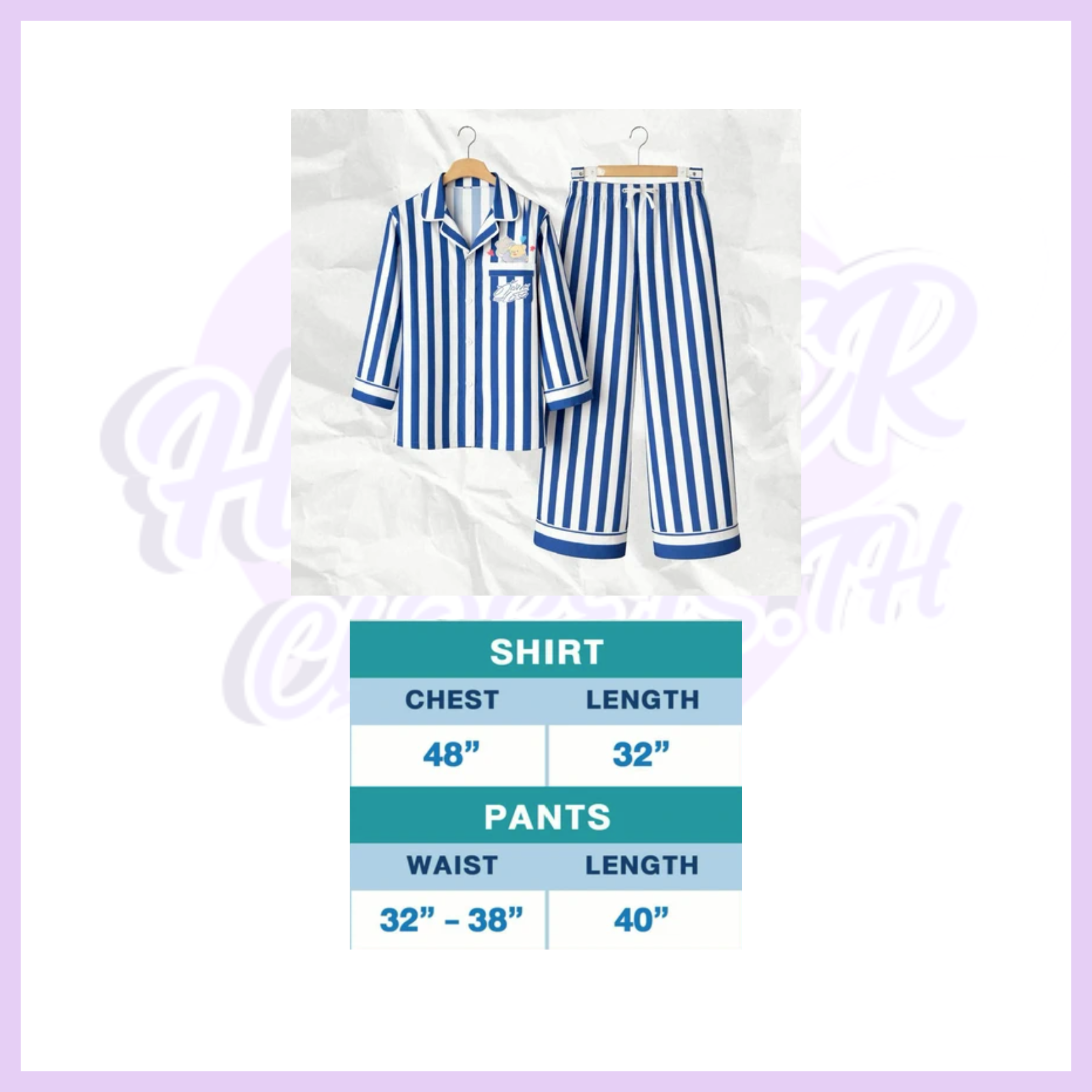 DUANG WITH YOU  PAJAMAS SET
