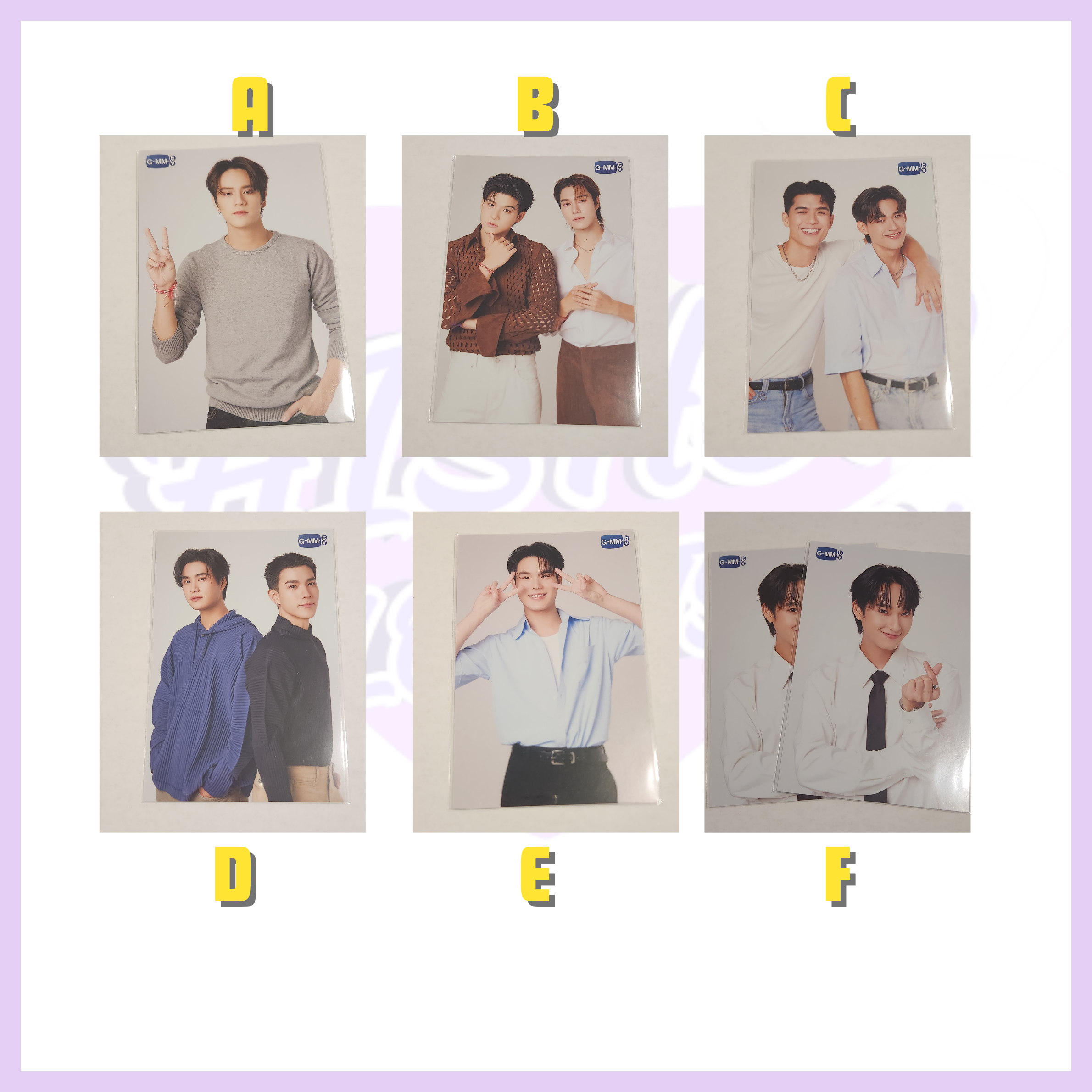 GMMTV GASHA POSTCARD