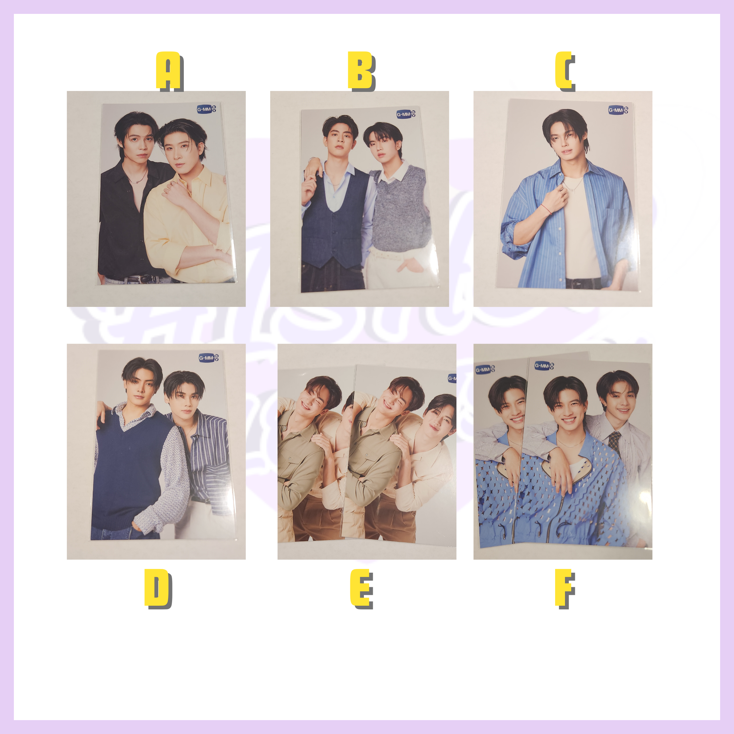 GMMTV GASHA POSTCARD
