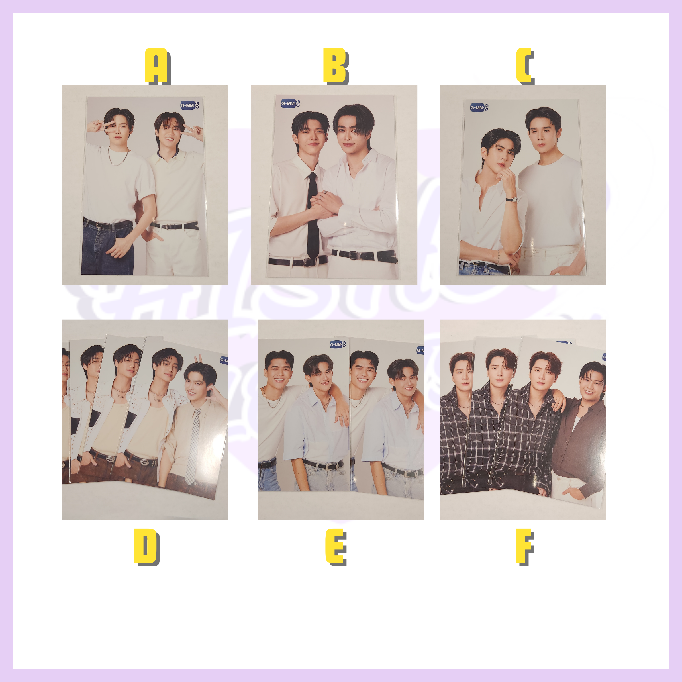 GMMTV GASHA POSTCARD