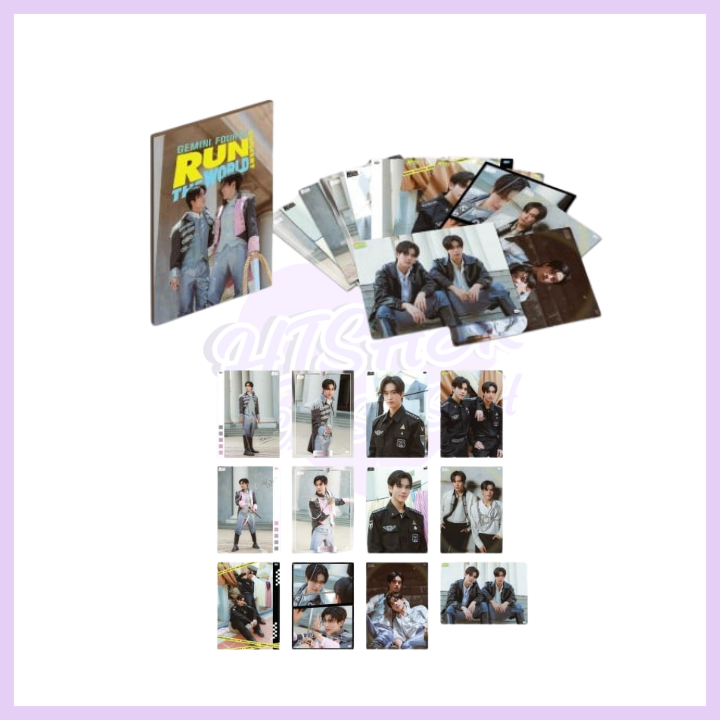 GEMINI FOURTH JUMBO POSTCARD SET | GEMINI FOURTH RUN THE WORLD CONCERT