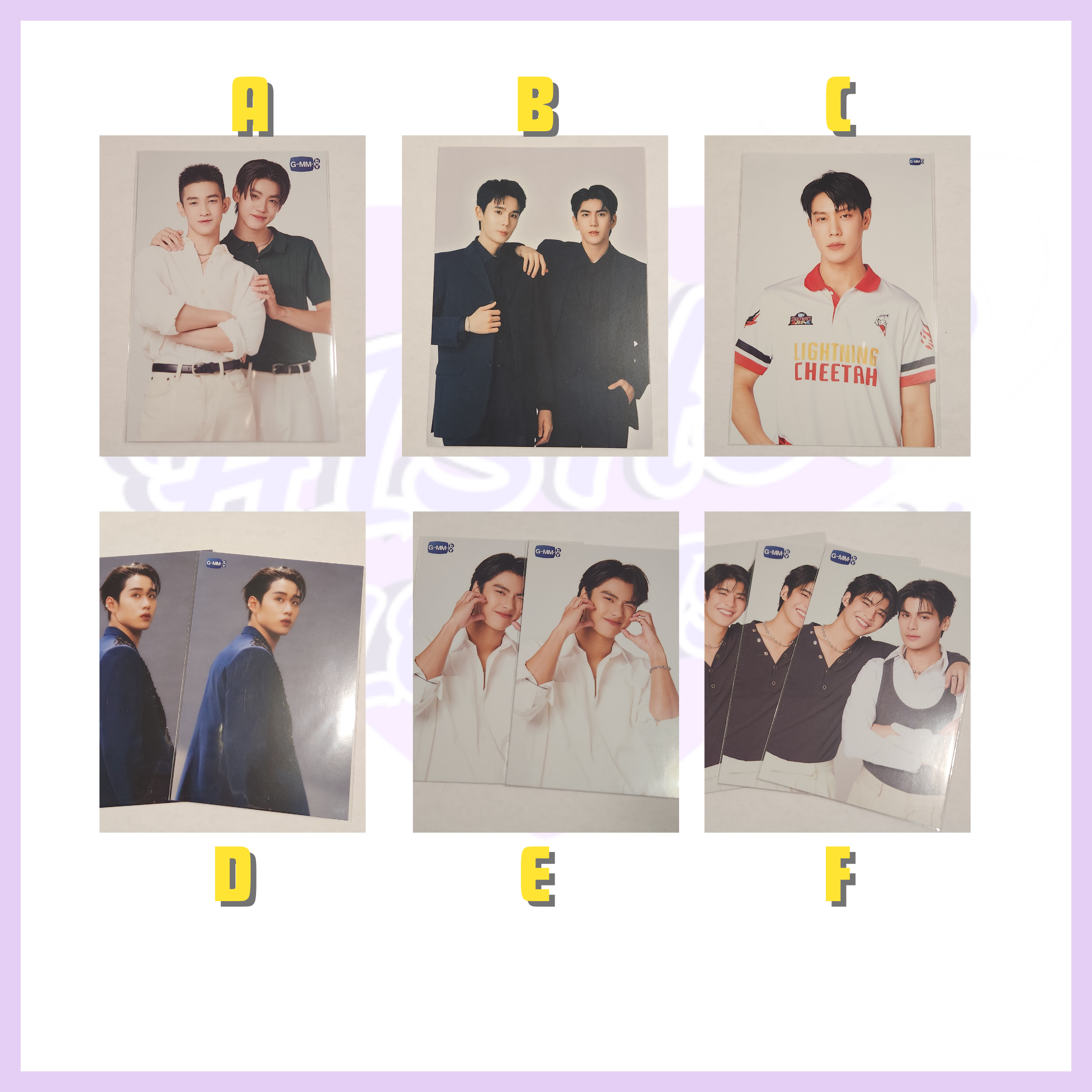 GMMTV GASHA POSTCARD