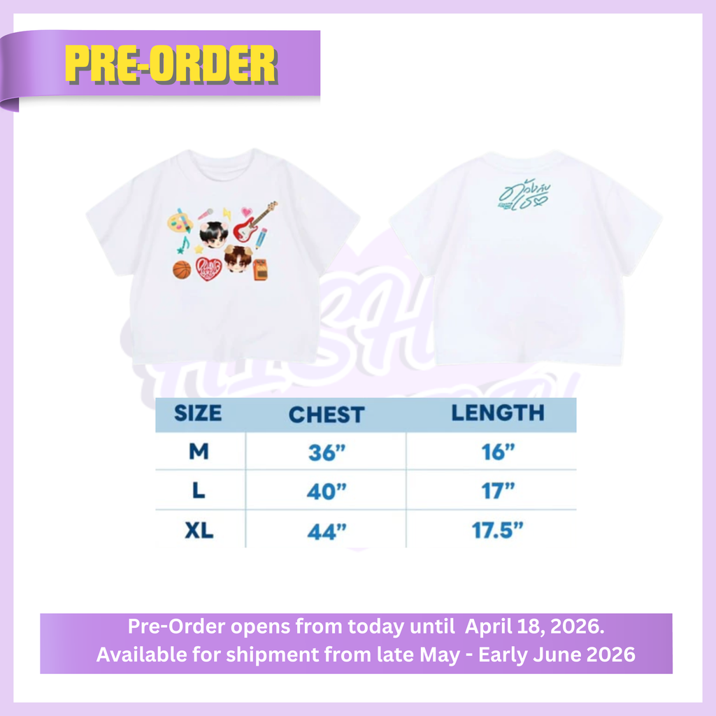 DUANG WITH YOU Cropped T-Shirt