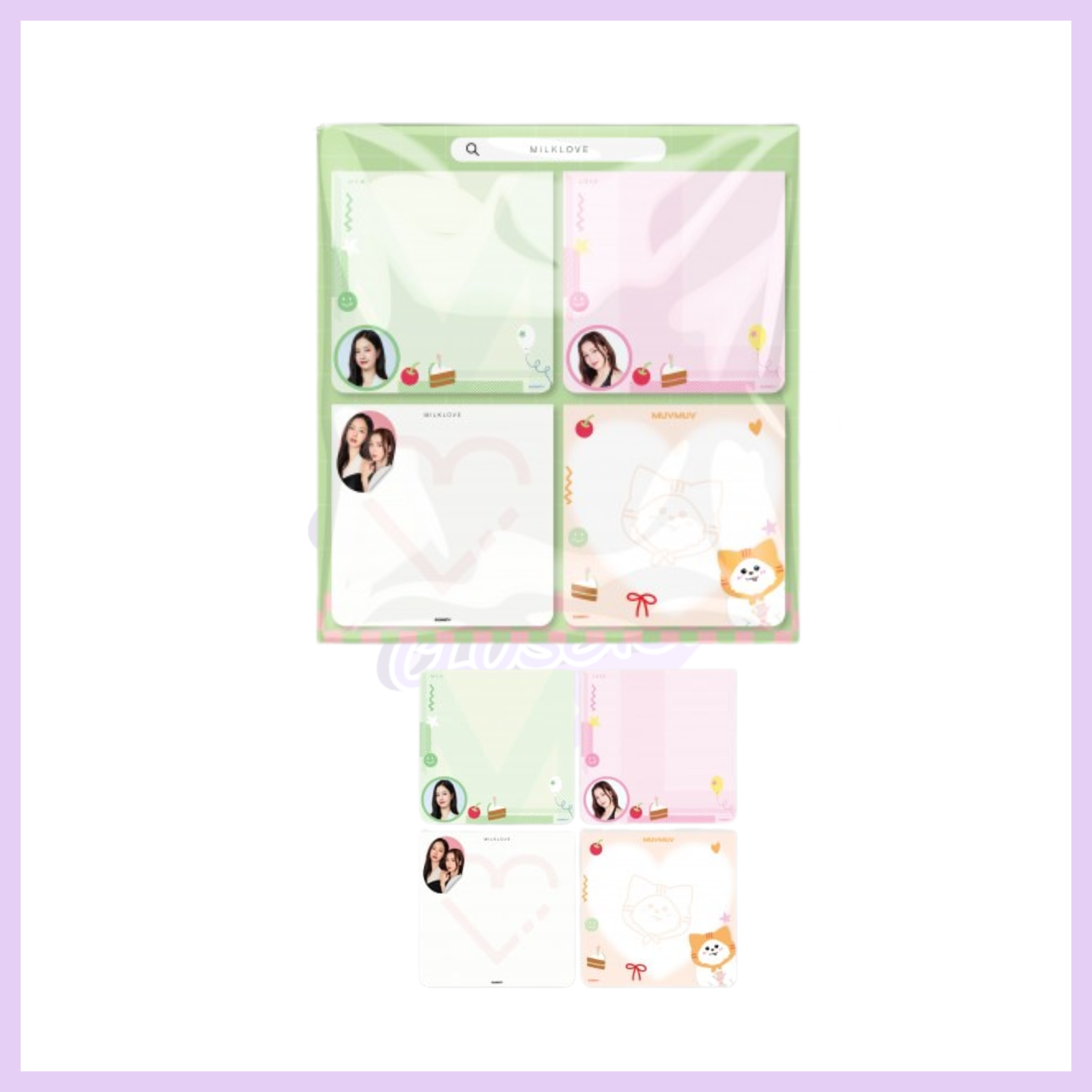 MILKLOVE STICKY NOTE