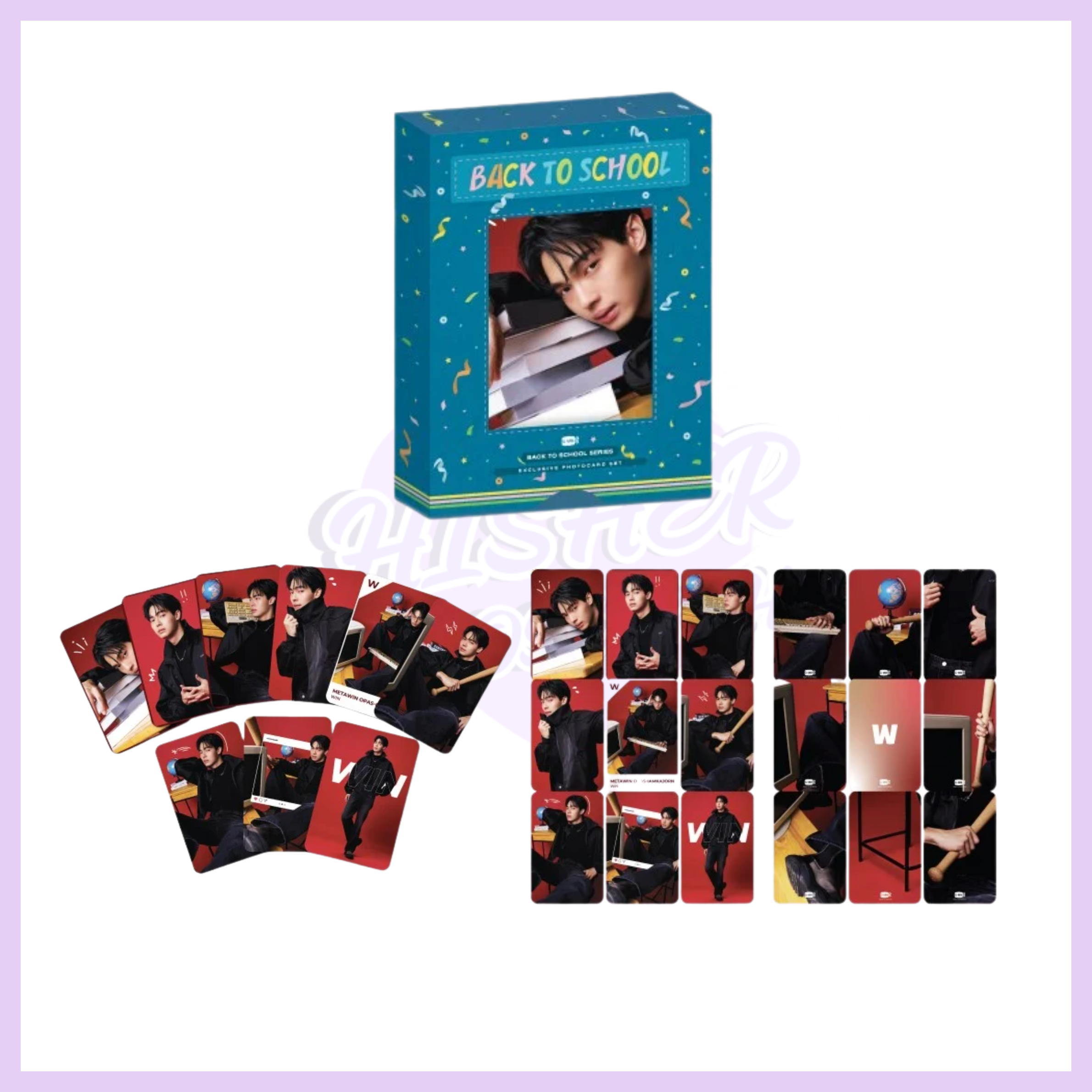 WIN | BACK TO SCHOOL SERIES EXCLUSIVE PHOTOCARD SET