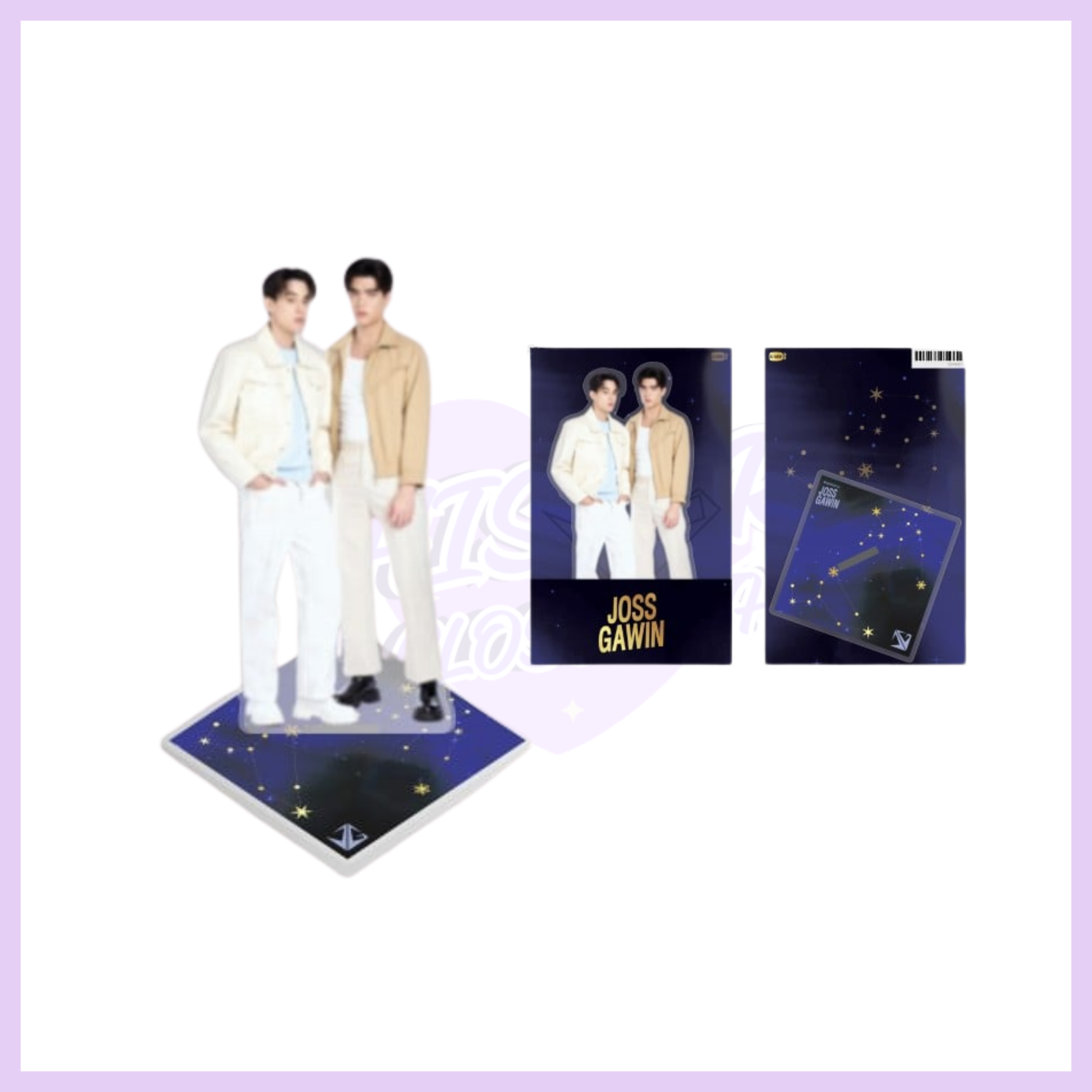 JOSSGAWIN ACRYLIC STANDEE
