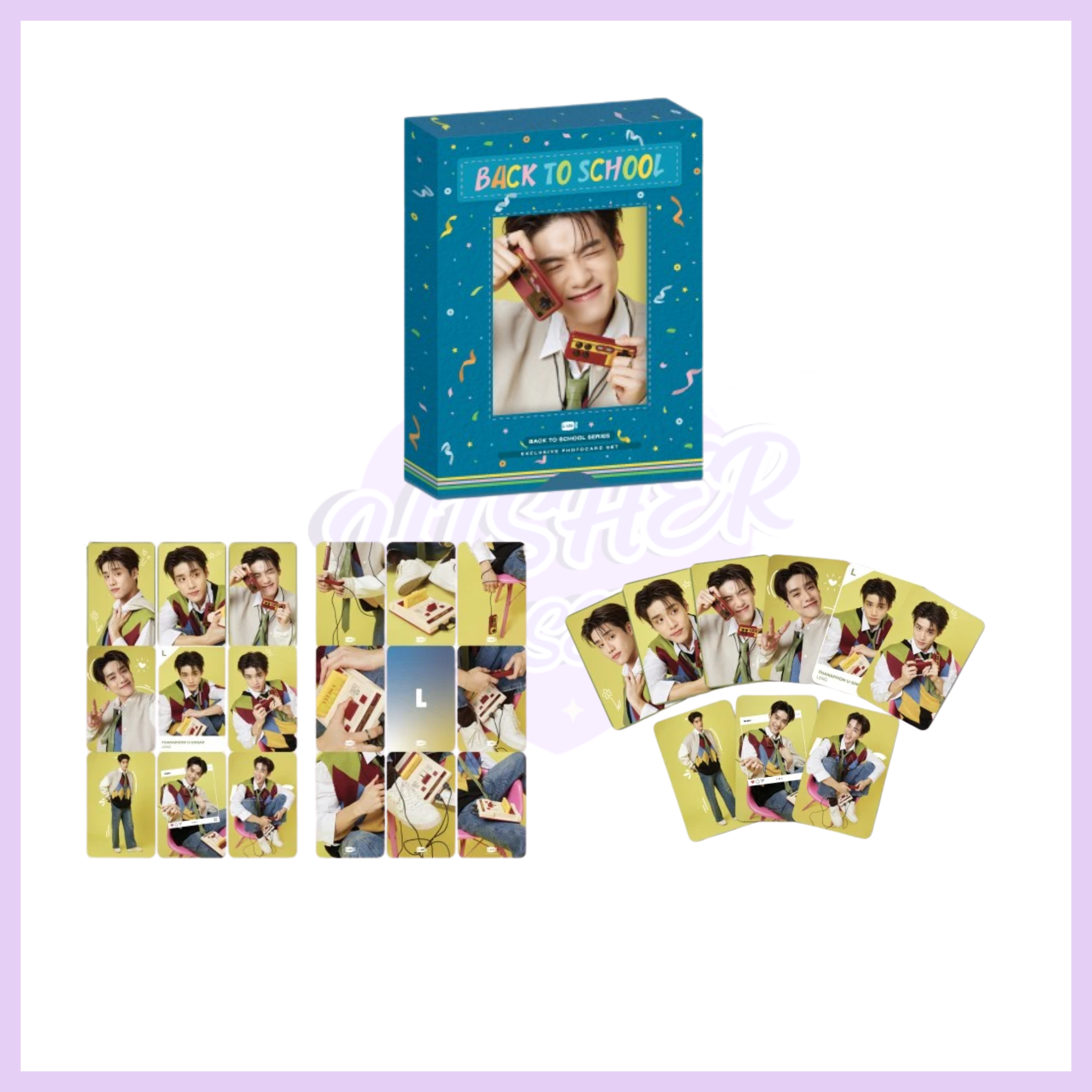 LENG | BACK TO SCHOOL SERIES EXCLUSIVE PHOTOCARD SET