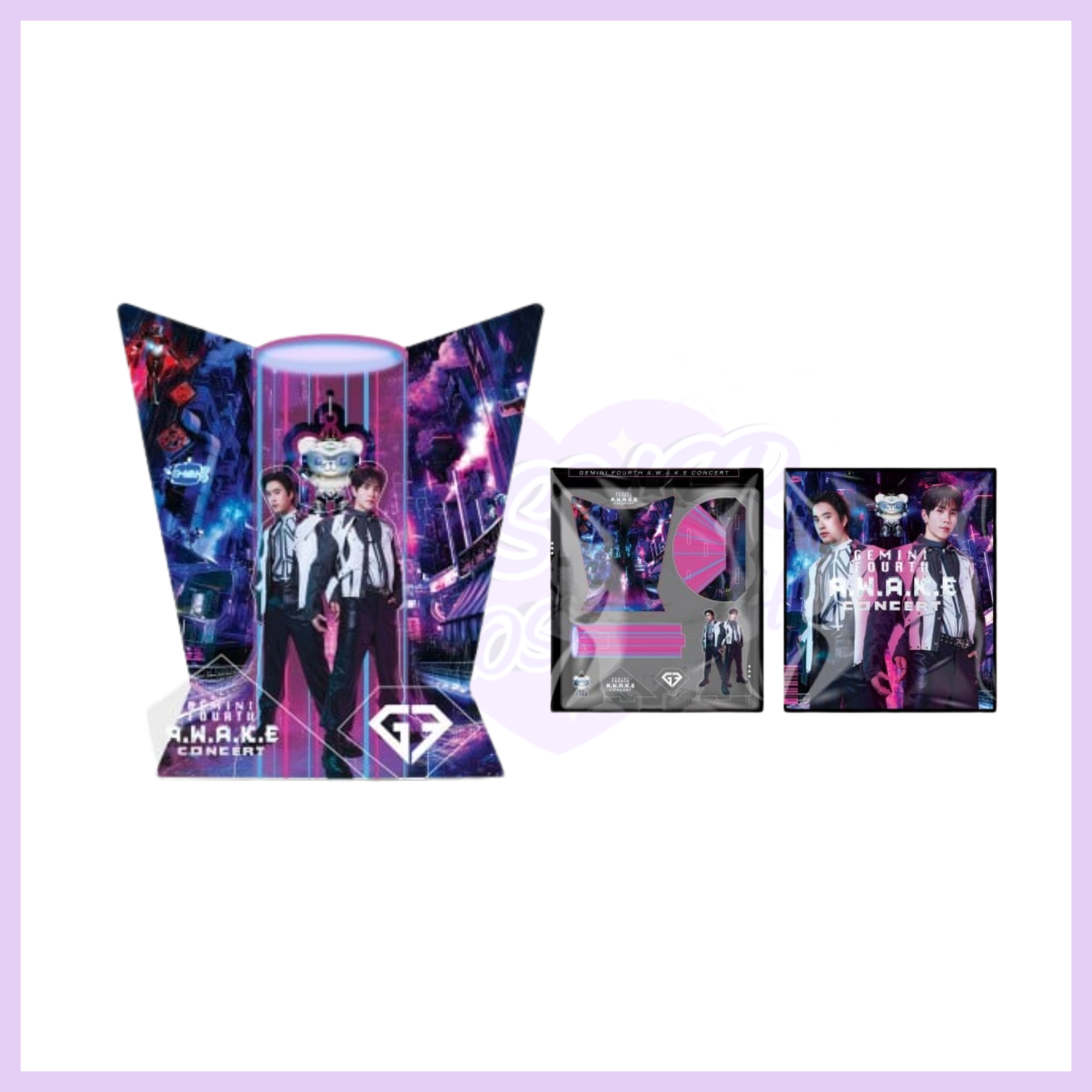 GEMINIFOURTH ACRYLIC STANDEE | GEMINI FOURTH A.W.A.K.E CONCERT