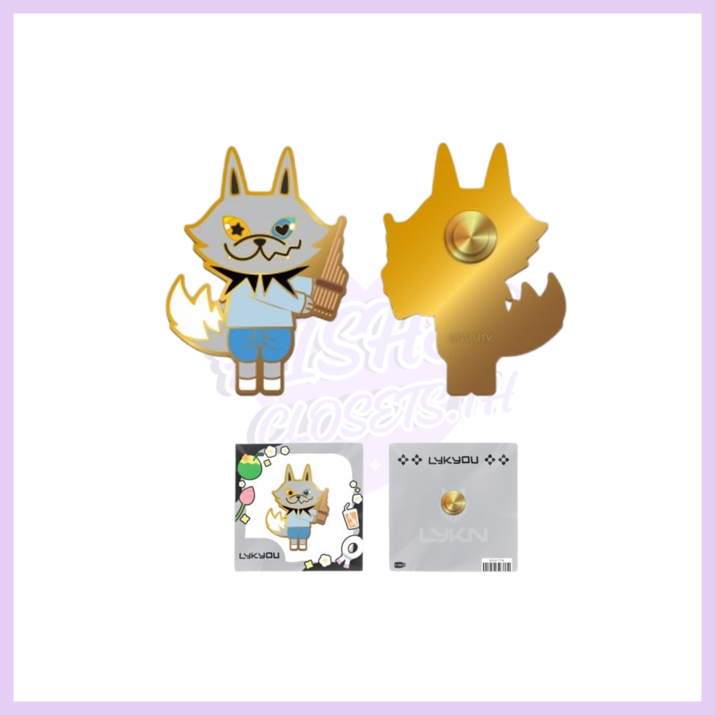 LYKYOU CHARACTER PIN