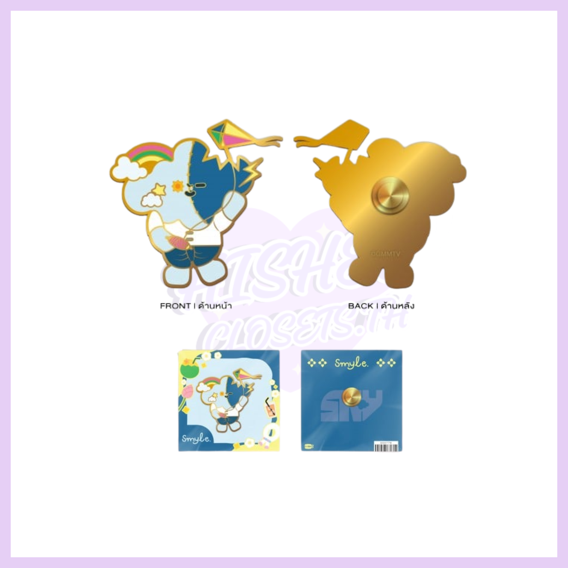 SMYLE CHARACTER PIN