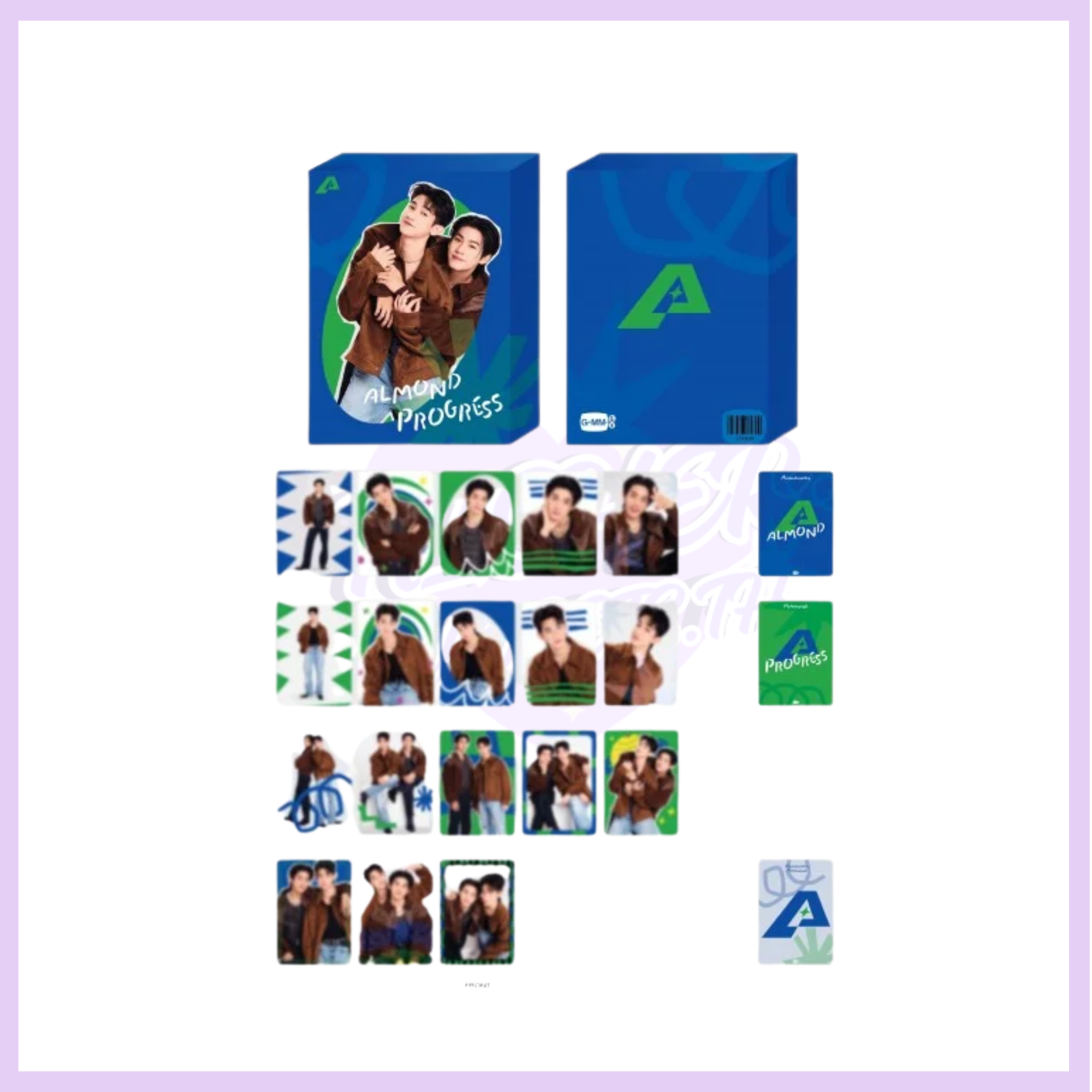 ALMONDPROGRESS COLLECTIBLE CARD SET