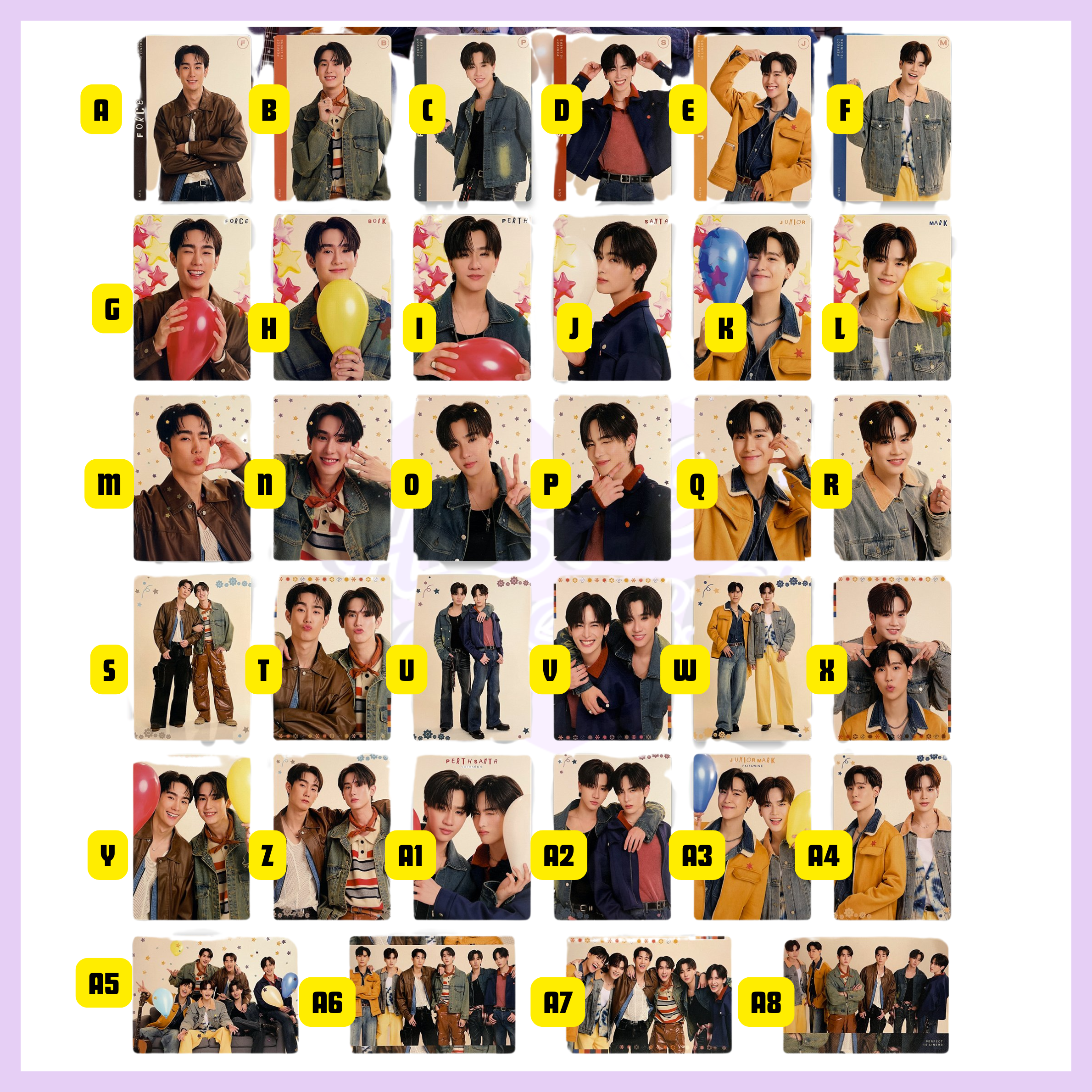 PERFECT 10 LINERS COLLECTIBLE RANDOM CARDS
