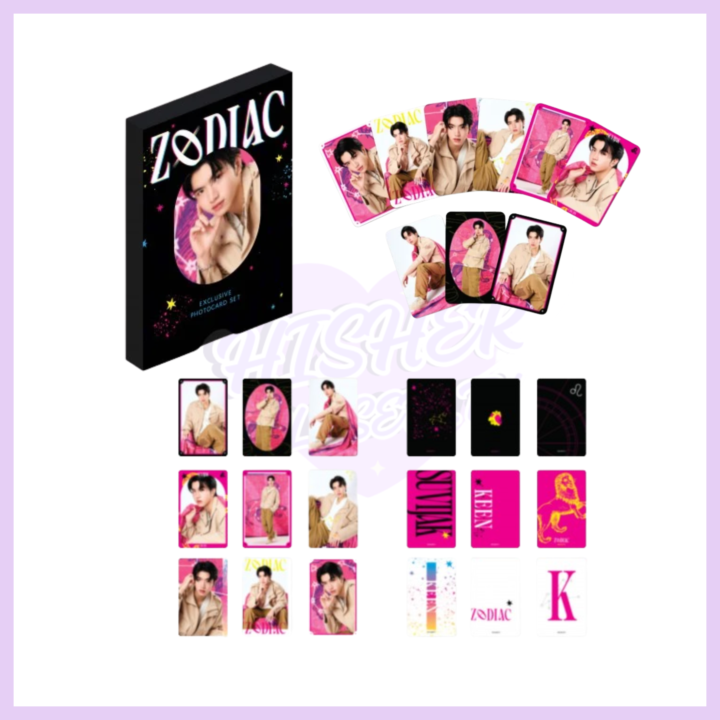 KEEN | ZODIAC SERIES EXCLUSIVE PHOTOCARD SET