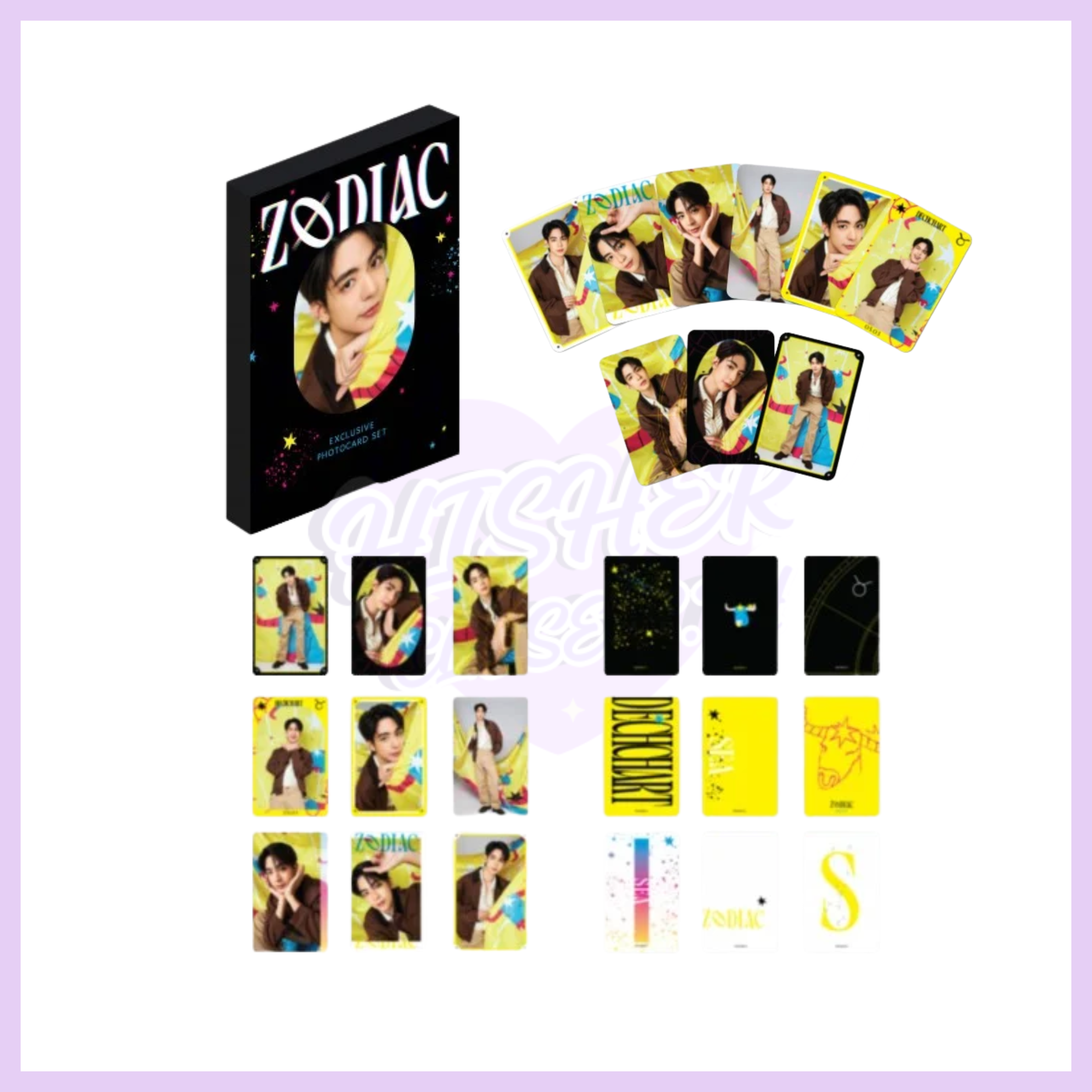 SEA DECHCHART | ZODIAC SERIES EXCLUSIVE PHOTOCARD SET