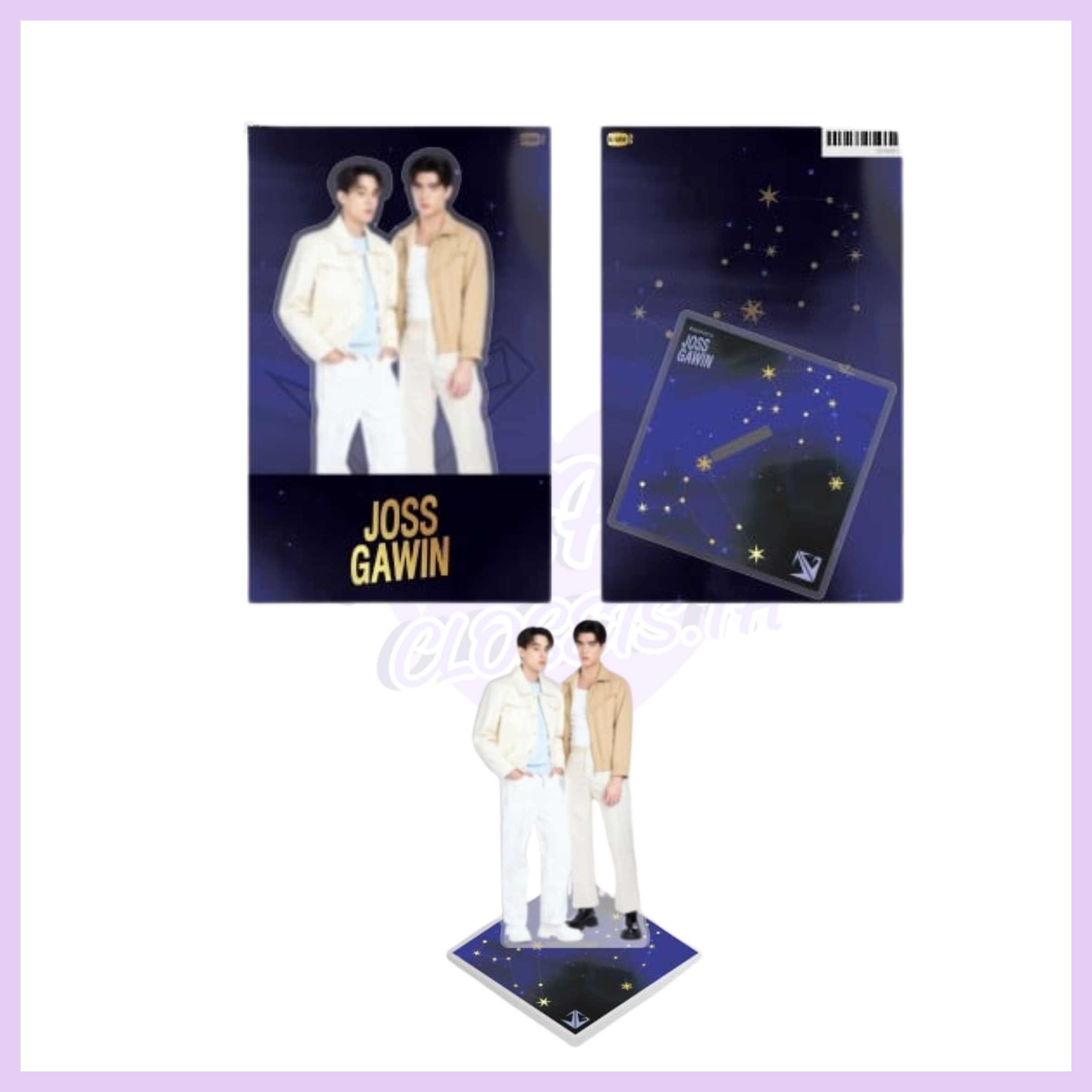 JOSSGAWIN ACRYLIC STANDEE