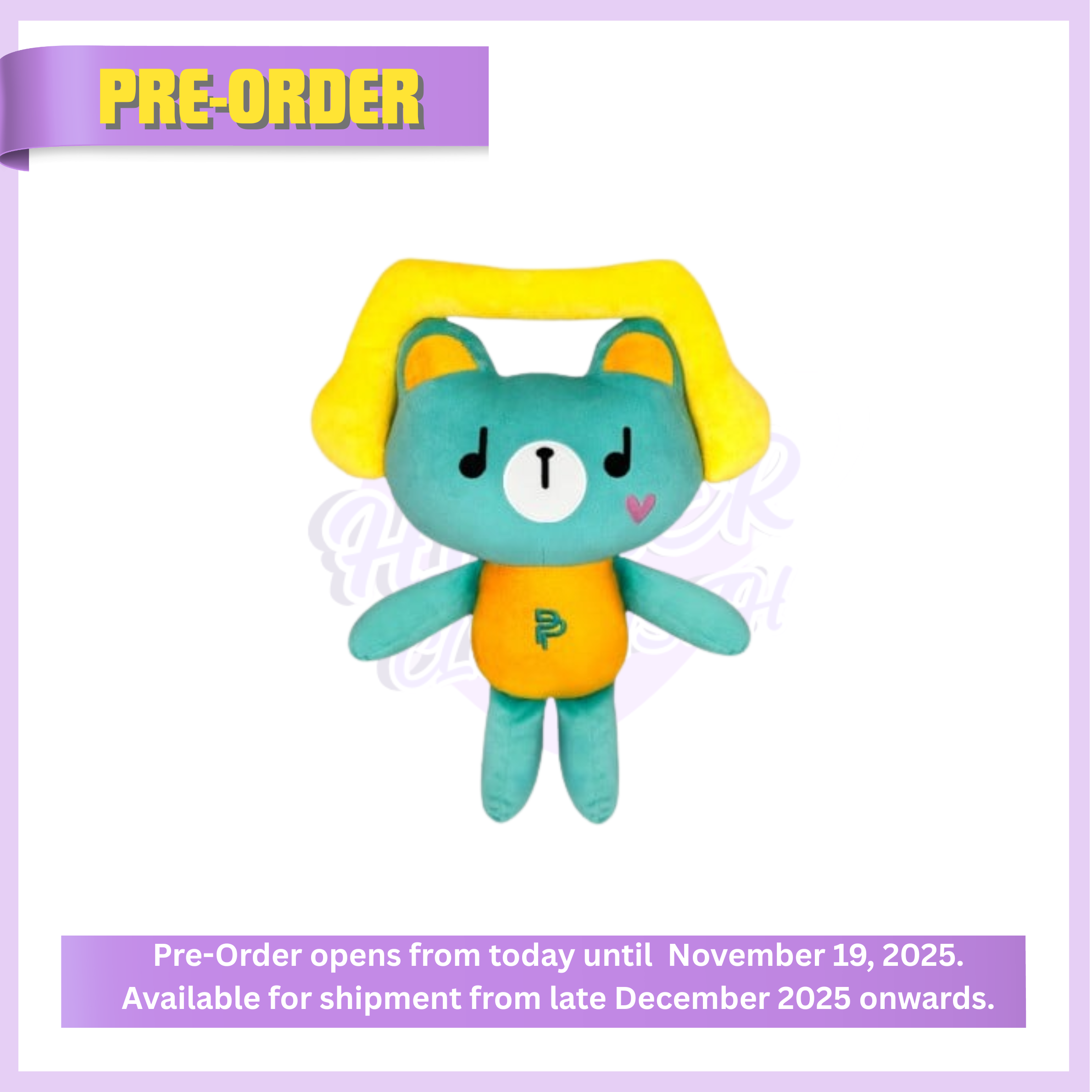 PERMPOON HUGGABLES PLUSH