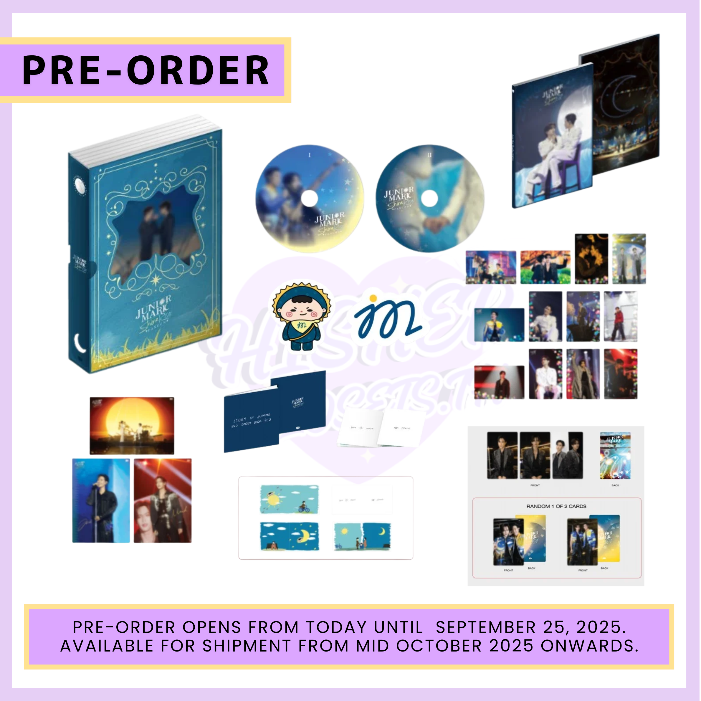 DVD BOXSET JUNIOR MARK SHINERISE FANCON