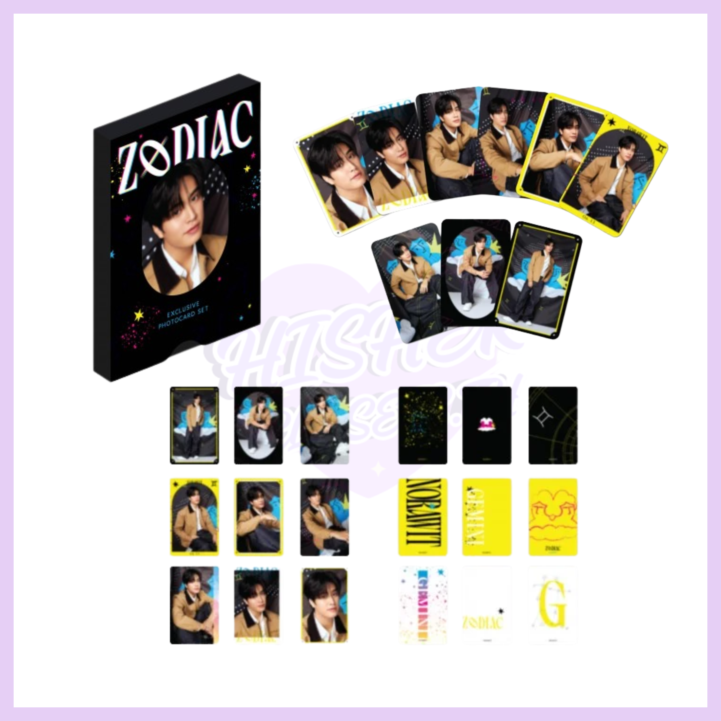 GEMINI | ZODIAC SERIES EXCLUSIVE PHOTOCARD SET