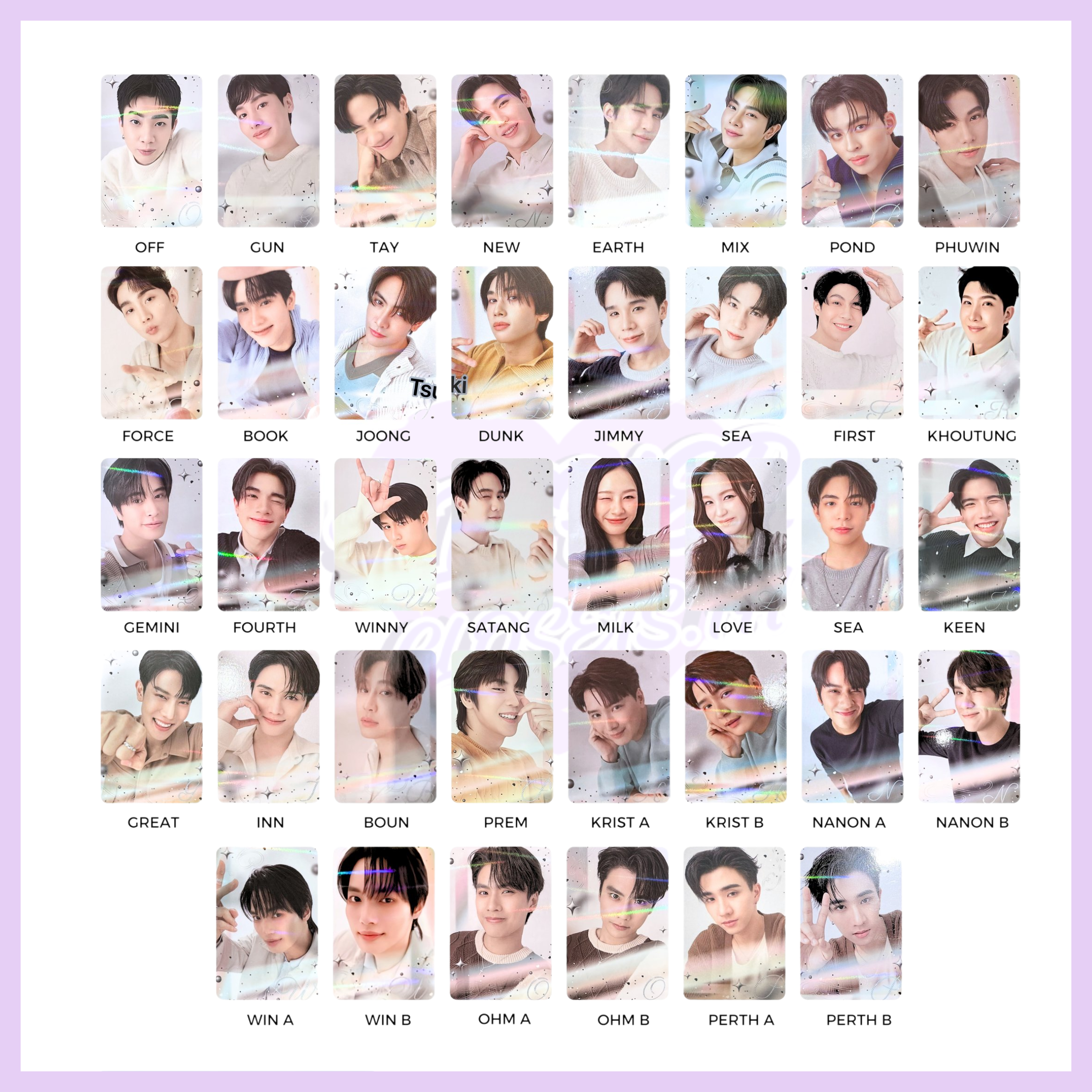 GMMTV (JAPAN) COLLECTIBLE SELFIE RANDOM CARD