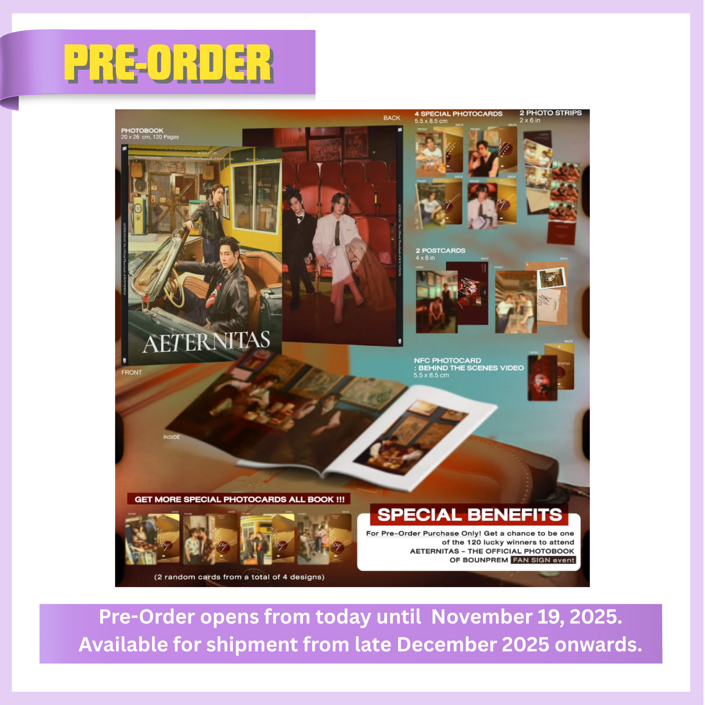 AETERNITAS | THE OFFICIAL PHOTOBOOK OF BOUNPREM