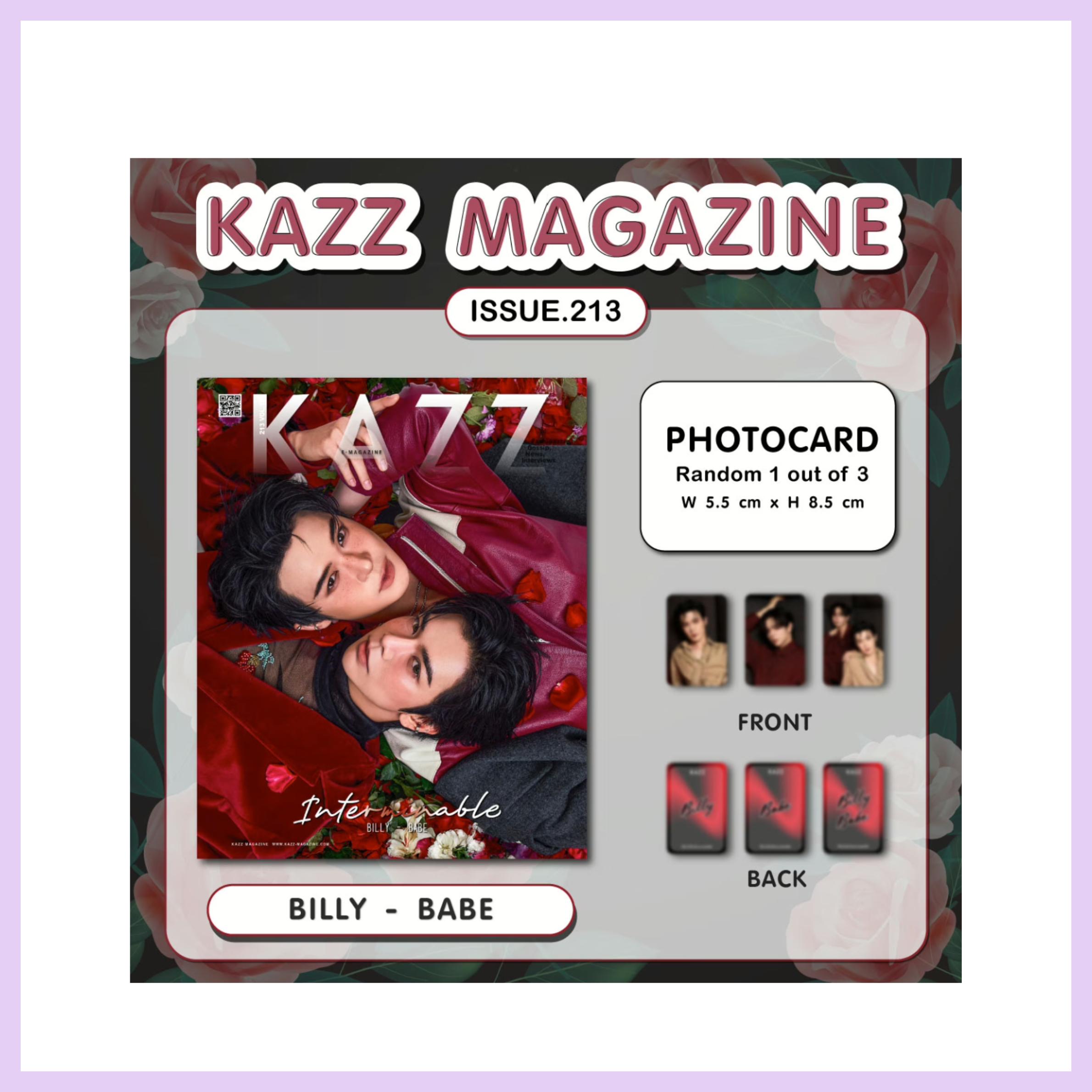 KAZZ 213 Interminable – Billy Babe