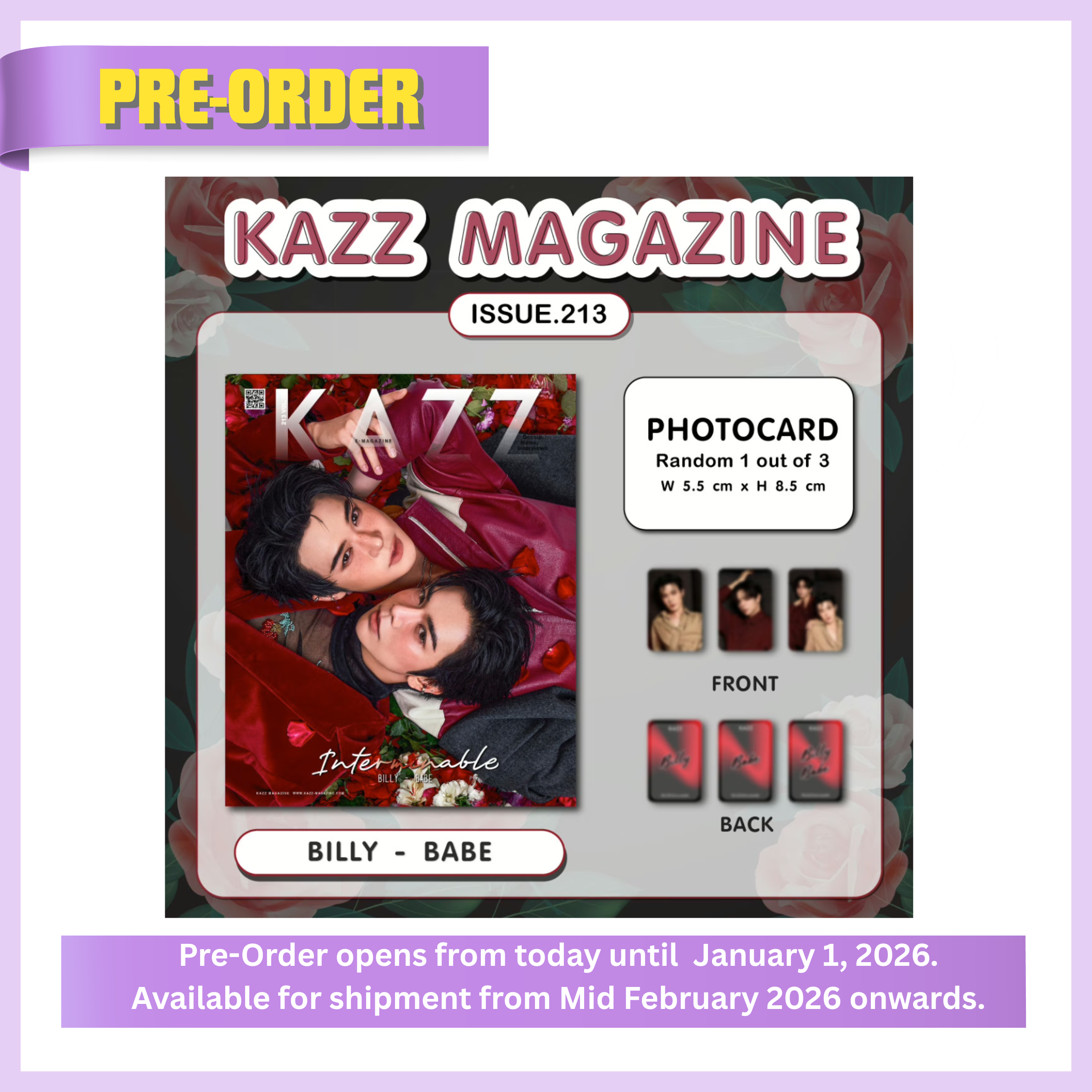 KAZZ 213 Interminable – Billy Babe