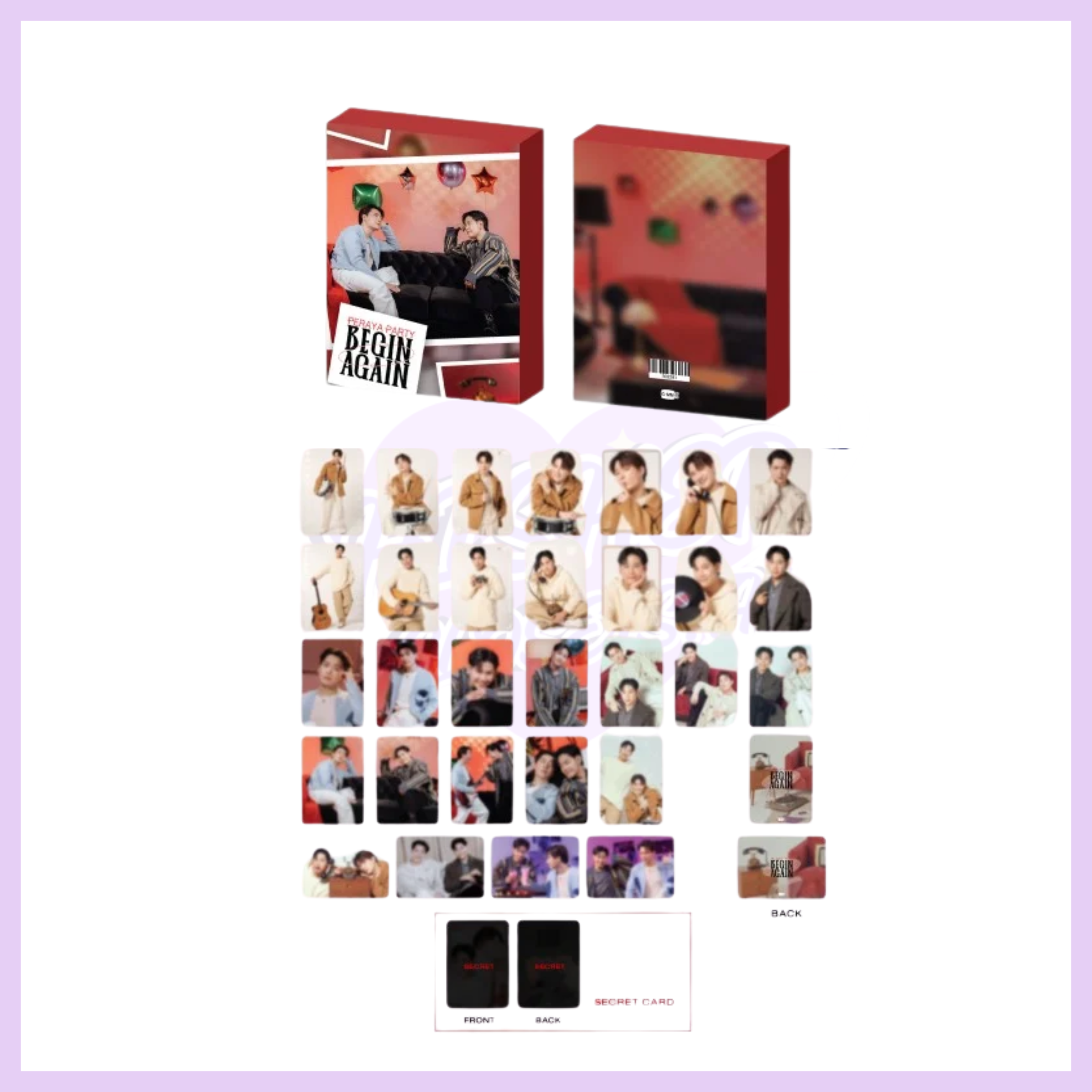 PERAYA PARTY BEGIN AGAIN COLLECTIBLE CARD SET