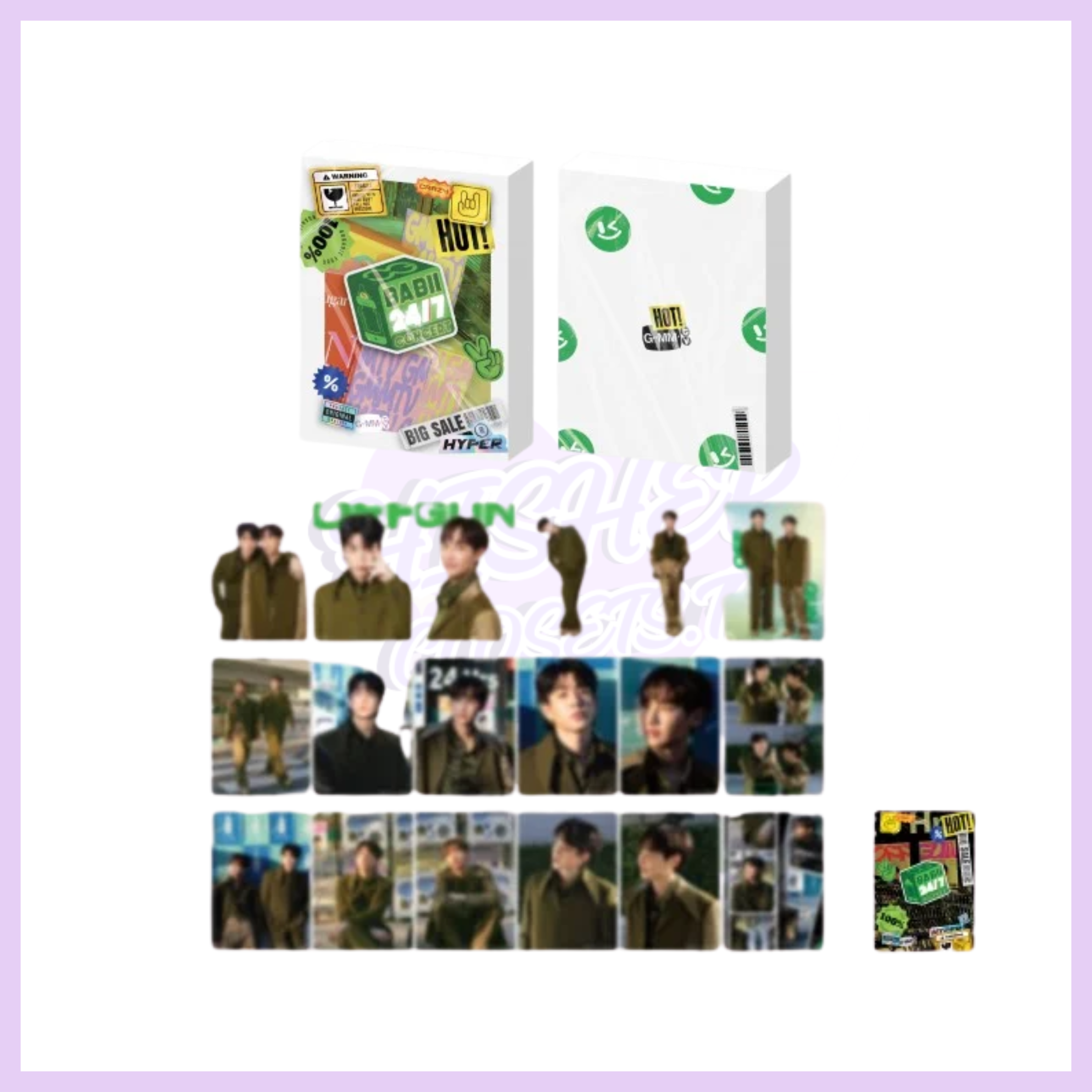 OFFGUN COLLECTIBLE CARD SET | BABII 24/7 CONCERT