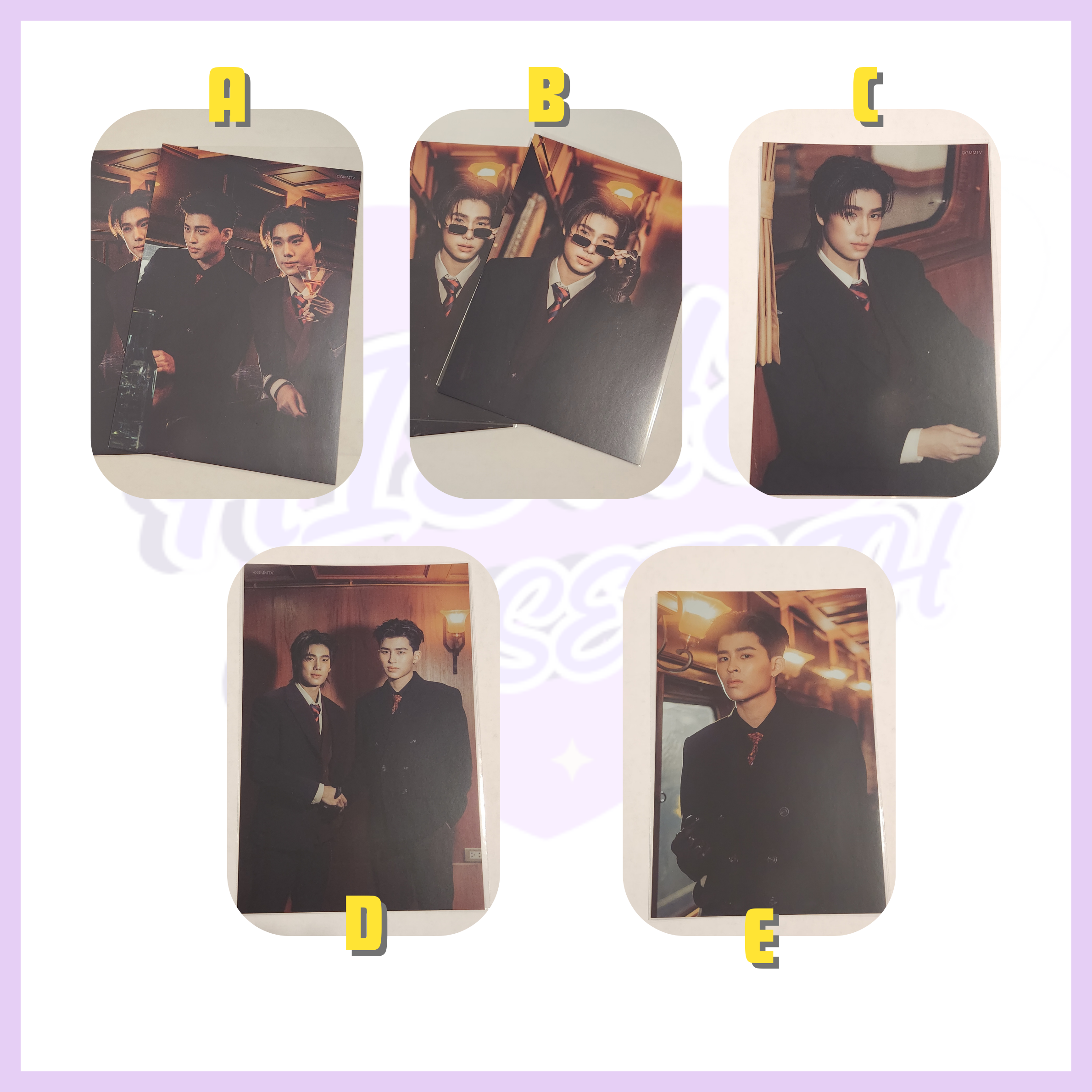 PONDPHUWIN RENDEZVOUS CONCERT GASHA POSTCARD